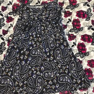 Floral Paisley Print Dress